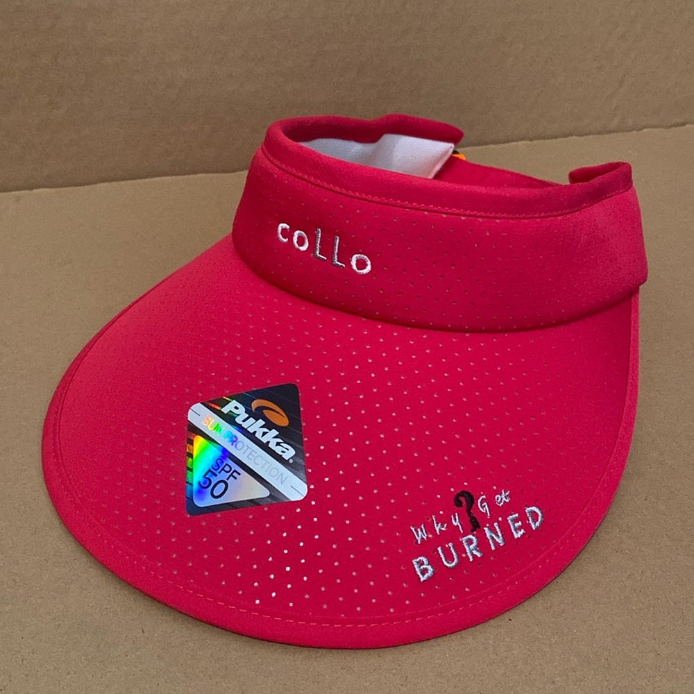 Fuchsia Pink Pukka Collo Visor Hat NWT